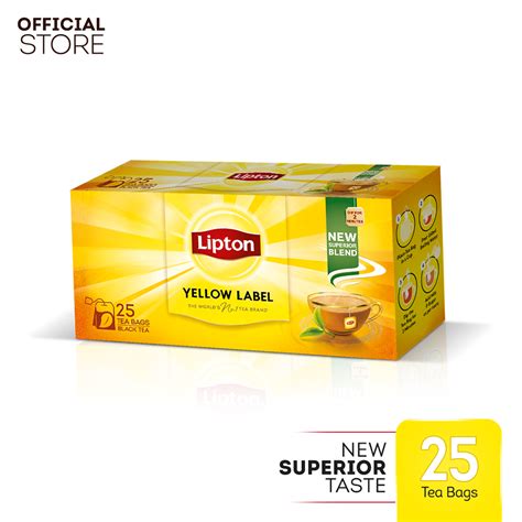 Lipton Yellow Label Black Tea Bags 25s Springs