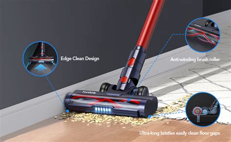 Honiture S Cordless Vacuum Cleaner Pa W Stick Vacuum With