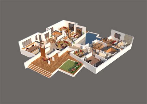 3d Floor Plans Luxury House