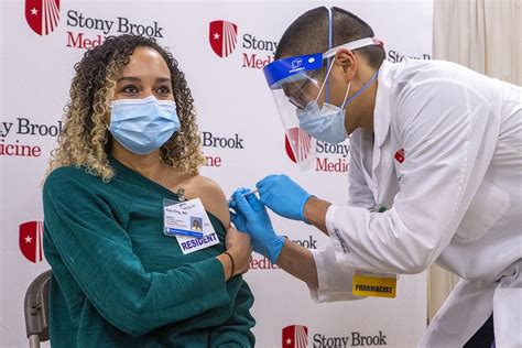 Stony Brook University Hospital Administers First COVID-19 Vaccine ...