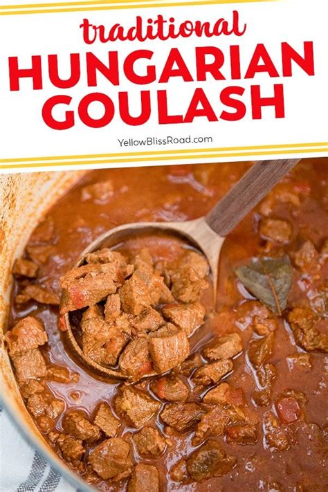 Traditional Hungarian Goulash