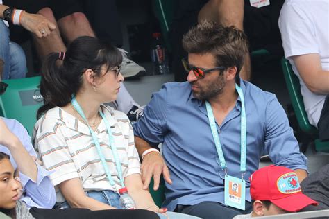 Photo Nolwenn Leroy Et Son Compagnon Arnaud Cl Ment Dans Les Tribunes