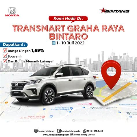 Exhibition Transmart Graha Raya Bintaro - Honda Bintang Cimone