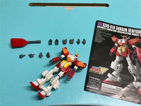 Hg Gundam Heavyarms Assembled Hobbies Toys Toys Games On