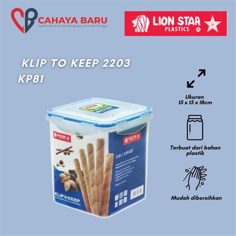 Jual Lion Star Klip To Keep Kp Shopee Indonesia