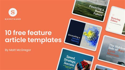 10 Free Feature Article Templates