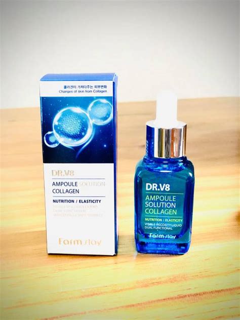 [FARM STAY] Dr. V8 Ampoule Solution Collagen - 30ml | Lazada PH