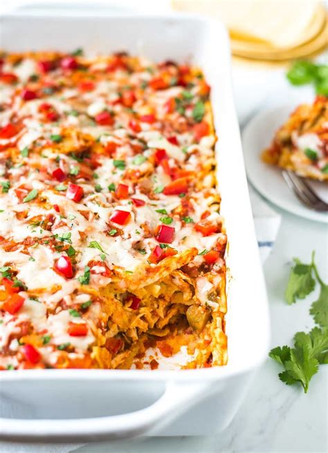 Chicken Tortilla Casserole Ree Drummond Casserole Recipes Popsugar Food Photo 9