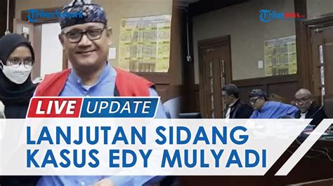 Edy Mulyadi Menangis Seusai Saksi Memberikan Keterangan Dalam Sidang