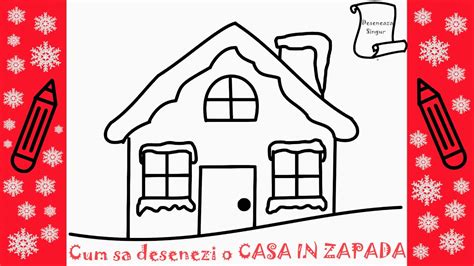 Cum Sa Desenezi O CASA IN ZAPADA Deseneaza Singur Invata Usor Sa