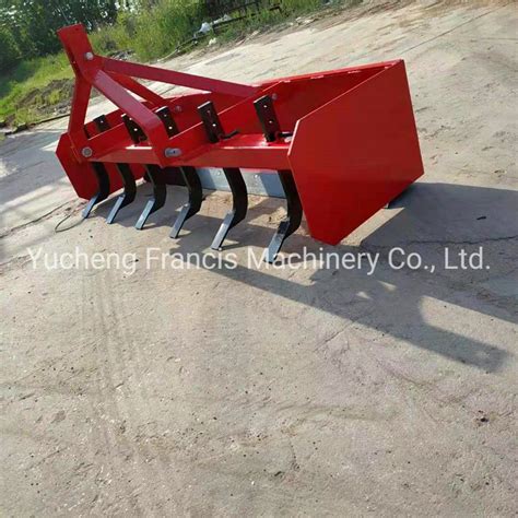 Spading Machine 3 Point Hitch Tractor Mounted Land Leveller For Sale