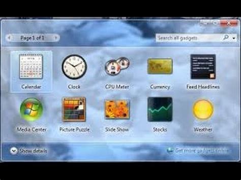 Descargar Gadgets Para Windows 8 YouTube