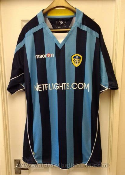 Leeds United Away Football Shirt Sponsored By Netflights