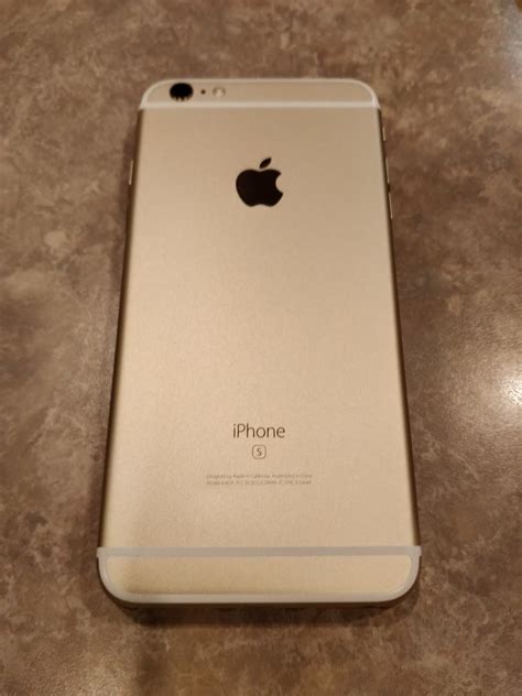 Apple Iphone S Plus Unlocked Gold Gb A Ltns Swappa