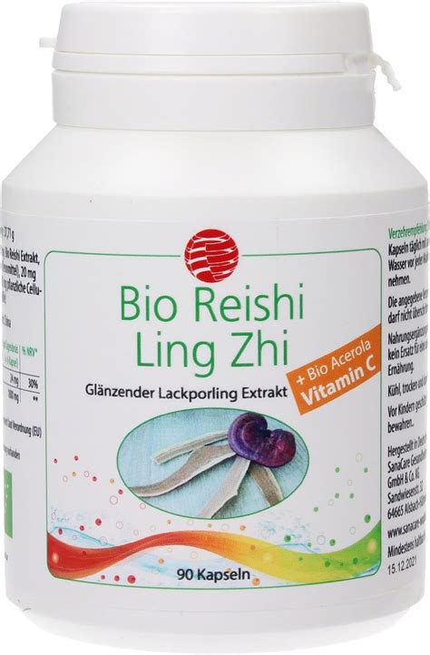 Reishi Extrakt Bio C Psulas Sanacare Vitalabo Tienda Online Espa A