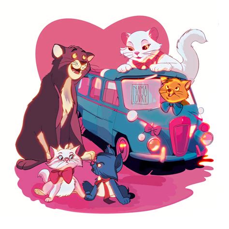 Aristocats by namalovky on DeviantArt