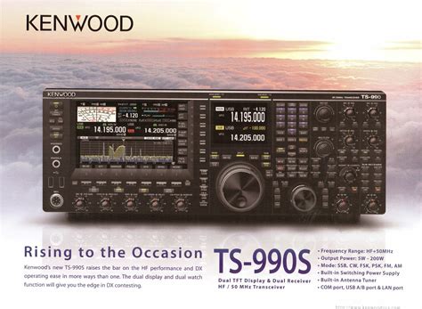 Kenwood TS-990S revealed | QRPblog