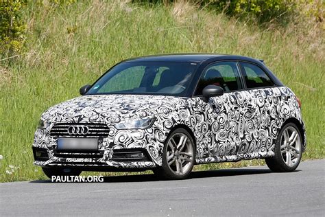 Spyshots Audi A1 Facelift Gets Slimmer Headlamps Audi A1 Facelift 001 Paul Tan S Automotive News