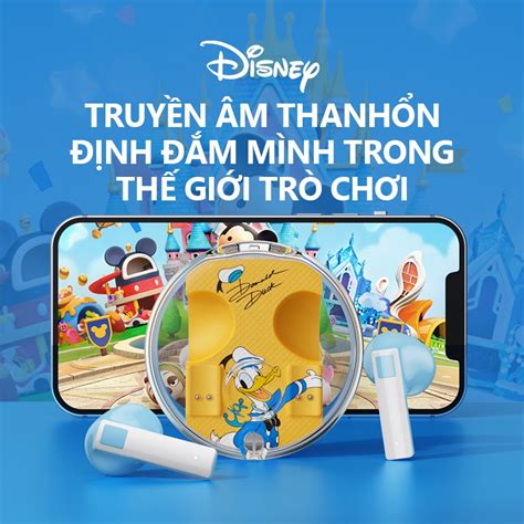 Tai Nghe Disney Lk 11 Nhét Tai Không Dây Bluetooth 53 âm Thanh Nổi Hd