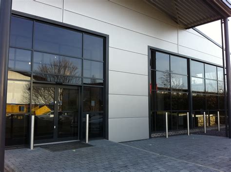 Aluminium Curtain Wall Combat Doors Manchester