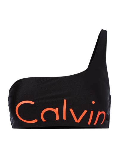 Calvin Klein Underwear Bikini Oberteil Mit Logo Print Black Online Kaufen