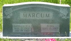 Sanford A Marcum 1902 1968 Mémorial Find a Grave