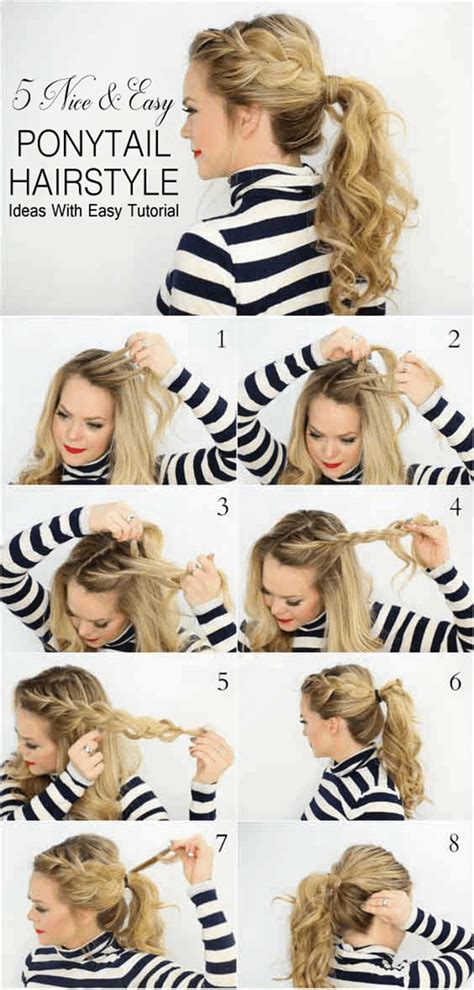 40 Super Easy Hairstyles That Can Be Done In 2 Minutes