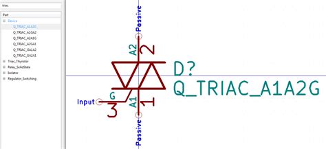 Triac Symbols Needs Correction Or New Symbol Issue 182 KiCad