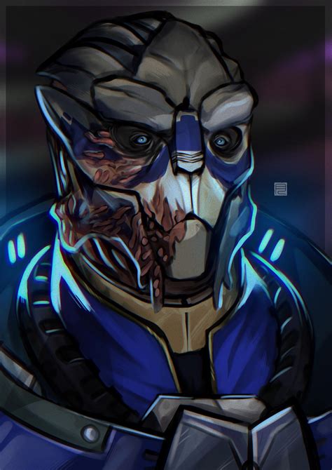 Fanart of Garrus, art by me : r/masseffect