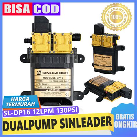 Jual Pompa Dc V Double Pump Motor Psi Original Sinleader High