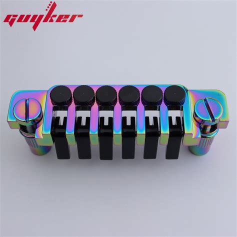 Guyker Guitar Bridge Tailpiece Vintage Tp 6 70s Bridges With Studs For