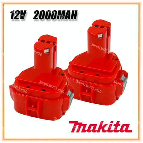 Replacement Battery Makita 12v 2000mah Ni Cd Rechargeable Batteries Power Tools Bateria Pa12