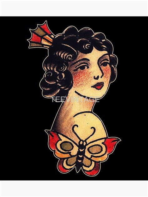 Sailor Jerry Tribute Poster For Sale By Teevintage Redbubble