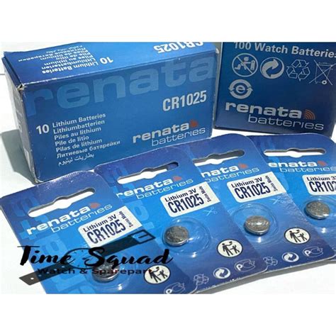 Jual Baterai Renata Cr Original Renata Original Shopee Indonesia