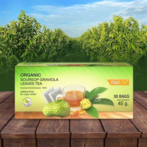 NalLife Organic Soursop Graviola Leaves Tea Pack Of 30 Bags In Nepal At