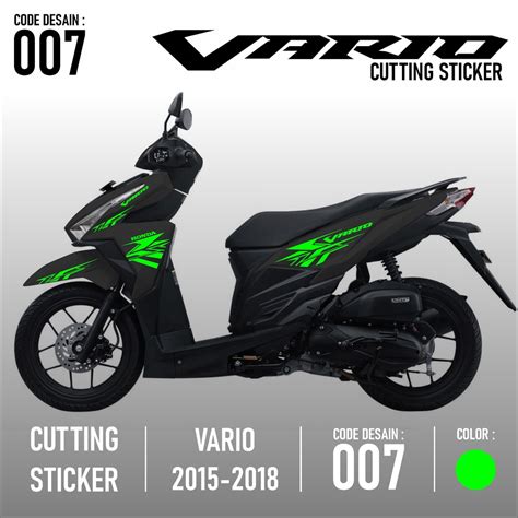 Jual As Cutting Sticker Vario Aksesoris Motor Cuting Honda Vario