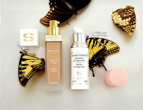 Sisley Paris Sisleÿa Le Teint and Double Tenseur 美丽的粉底和皮肤的血清