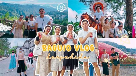 3d2n Baguio City Despedida Vlog Youtube