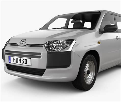 Toyota Probox Dx Van 2020 3d Model 3docena