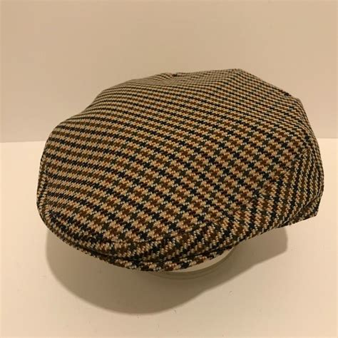 The Big Mans Englsh County Tweed Flat Cap Driving Cap 3xl 64cm 7 And 78