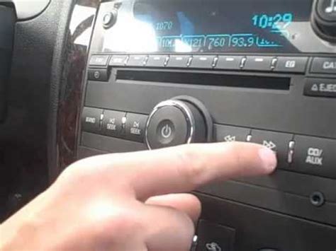 How To Unlock Chevy Impala Radio