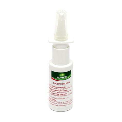 Humer Sinusite Spray Nasal Nez Tr S Bouch Soulage Et D Congestionne