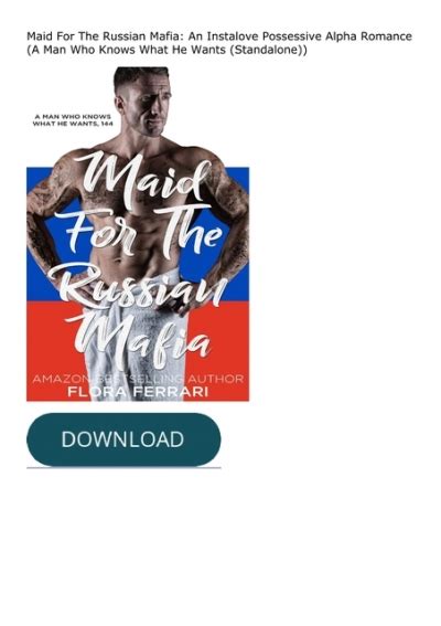 Download ⚡️ Pdf ️ Maid For The Russian Mafia An Instalove Possessive