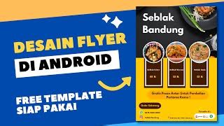 Cara Membuat Flyer Promosi Umkm Makanan Di Canva Androi Doovi