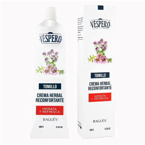 Crema Herbal Corporal Tomillo Hidrata Y Refresca Frabagues