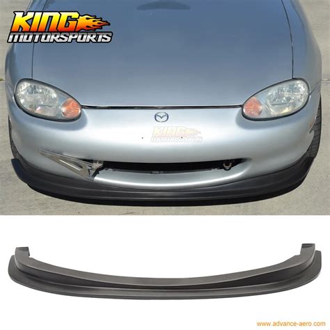 PU For 99 00 Mazda Miata OE Style Front Bumper Lip Chin Spoiler