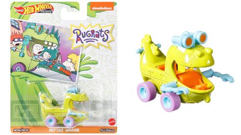Hot Wheels Premium Rugrats Reptar Wagon Metal Vehicle Grl