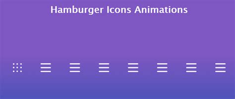 70+ Best Hamburger Menu CSS & HTML