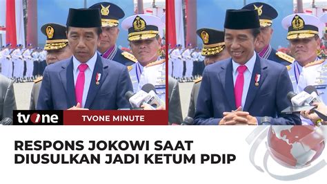 Diusulkan Jadi Ketum Pdip Jokowi Saya Mau Pensiun Pulang Ke Solo