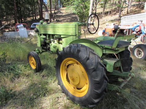 Lot Detail John Deere Model M Tractor At The Estate